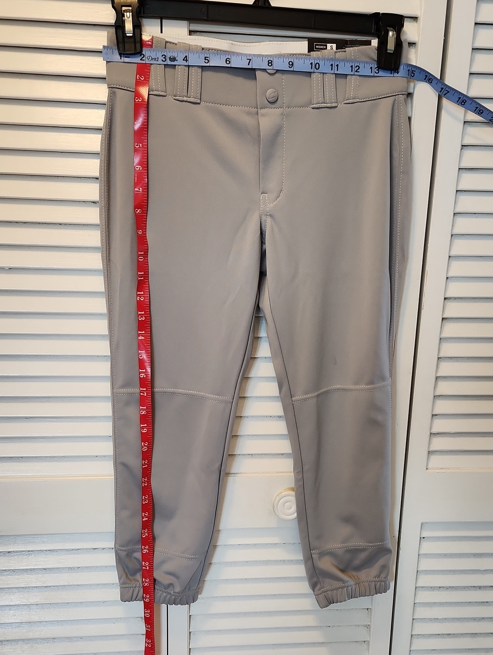 Women’s Gray Soft Ball - Comfortable Capris